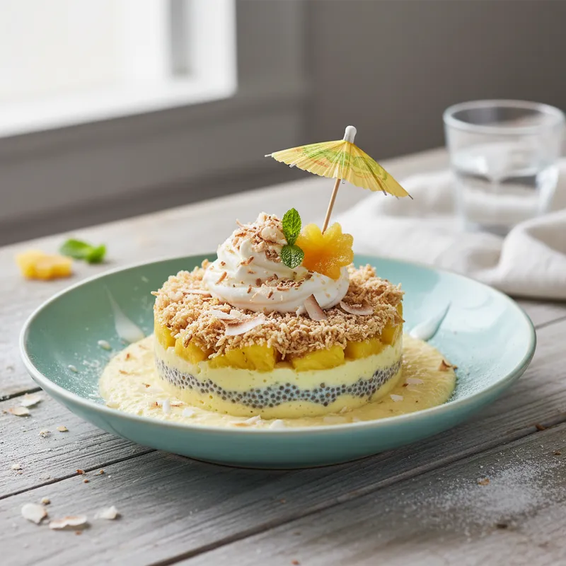 Pina Colada Chia Pudding