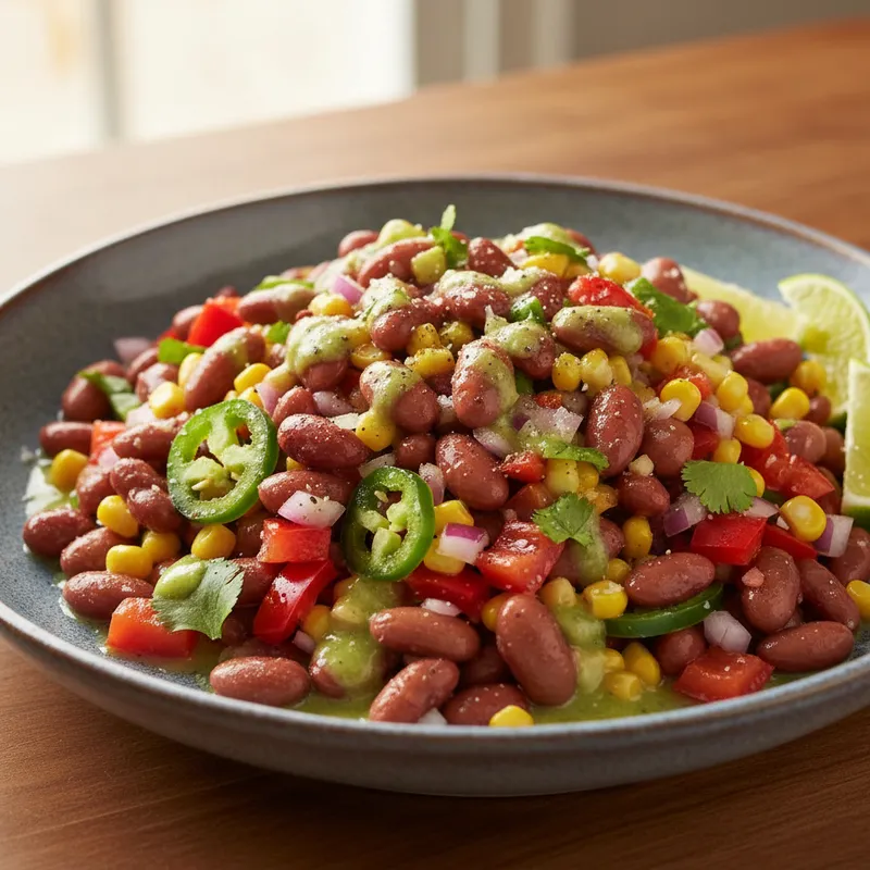 Pinto Bean Salsa Salad