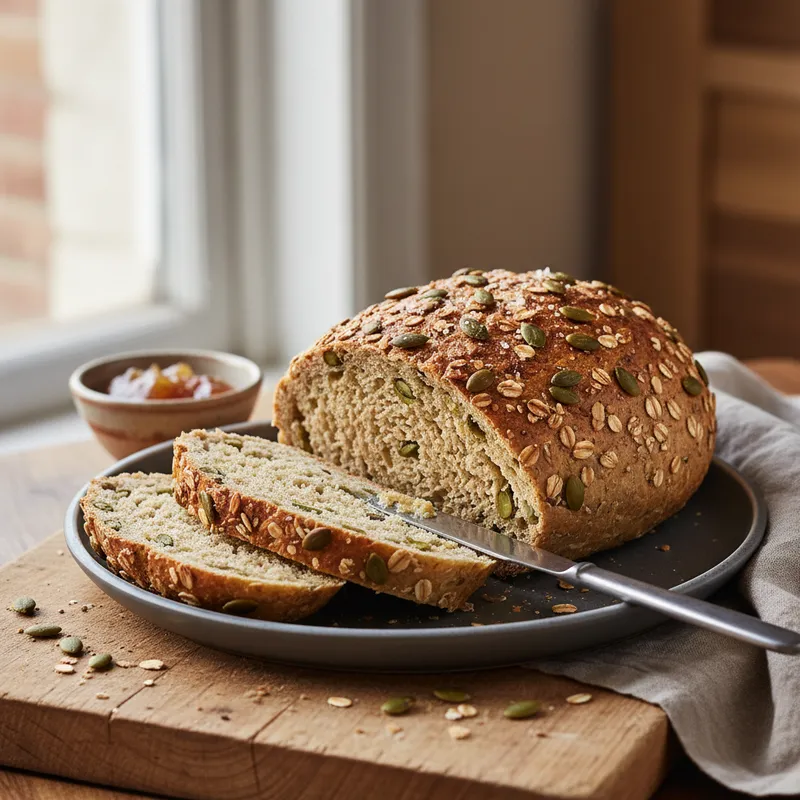 Pumpkin Seed And Oat Bread