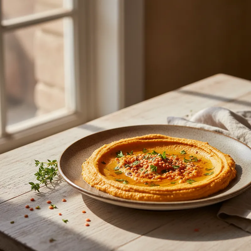 Red Lentil Hummus