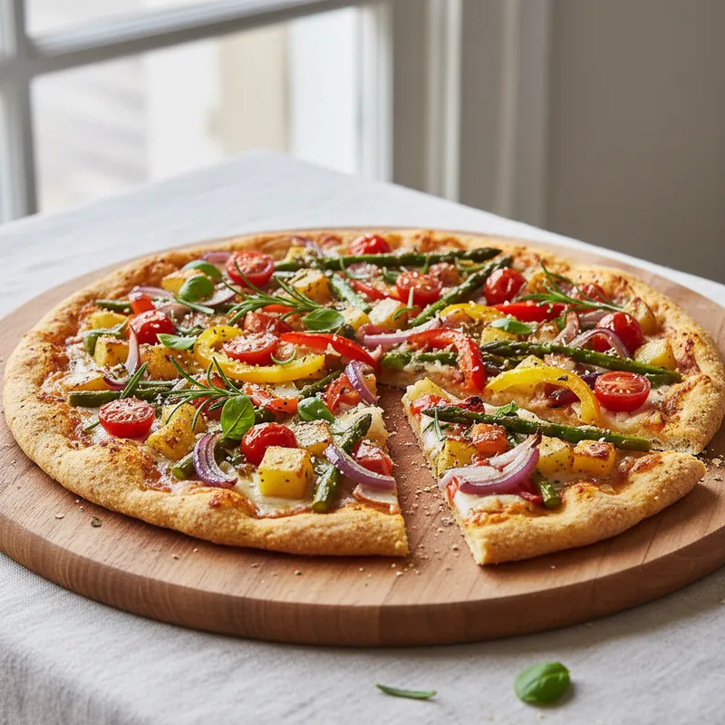 Roasted Vegetable Pizza