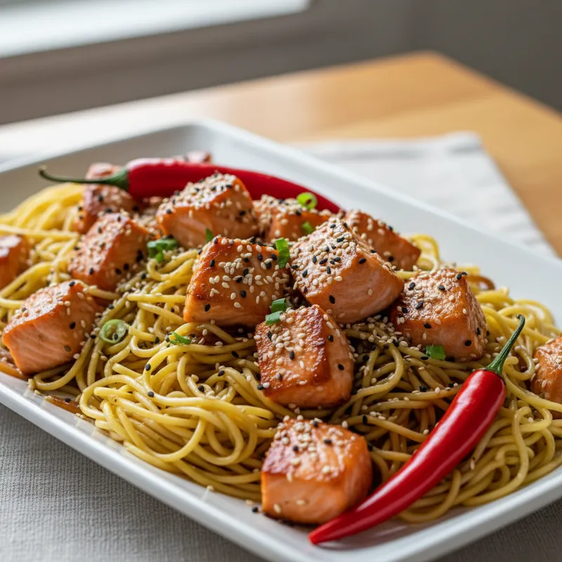 Salmon Stir-Fry