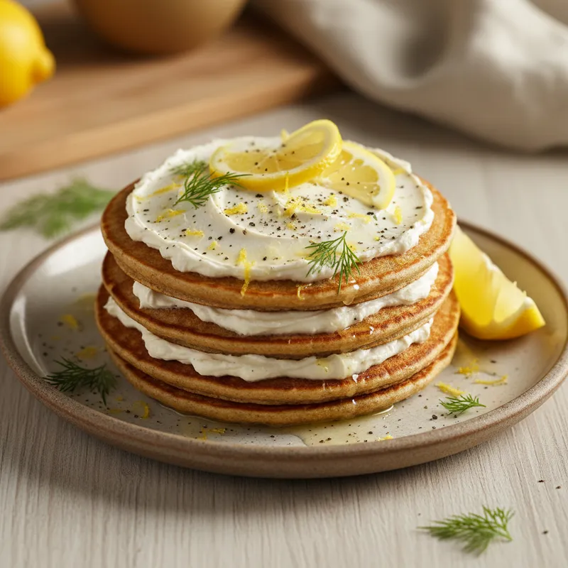 Savoury Pancakes With Lemon