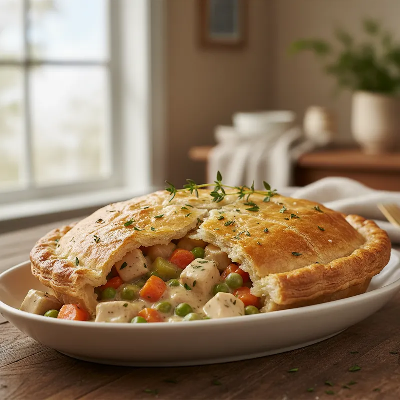 Savoury Turkey Pot Pie