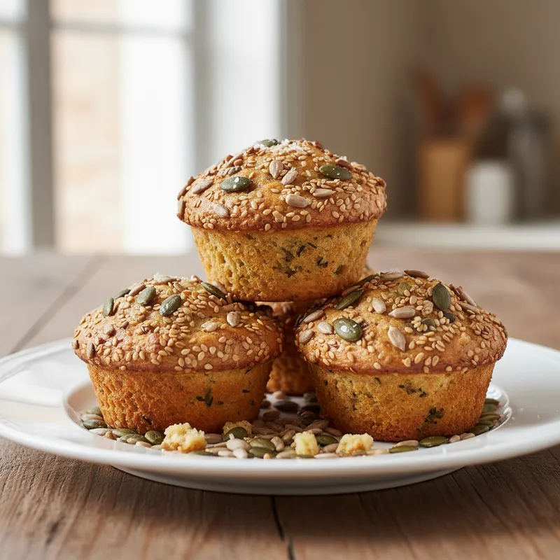 Seeded Cheese Muffins