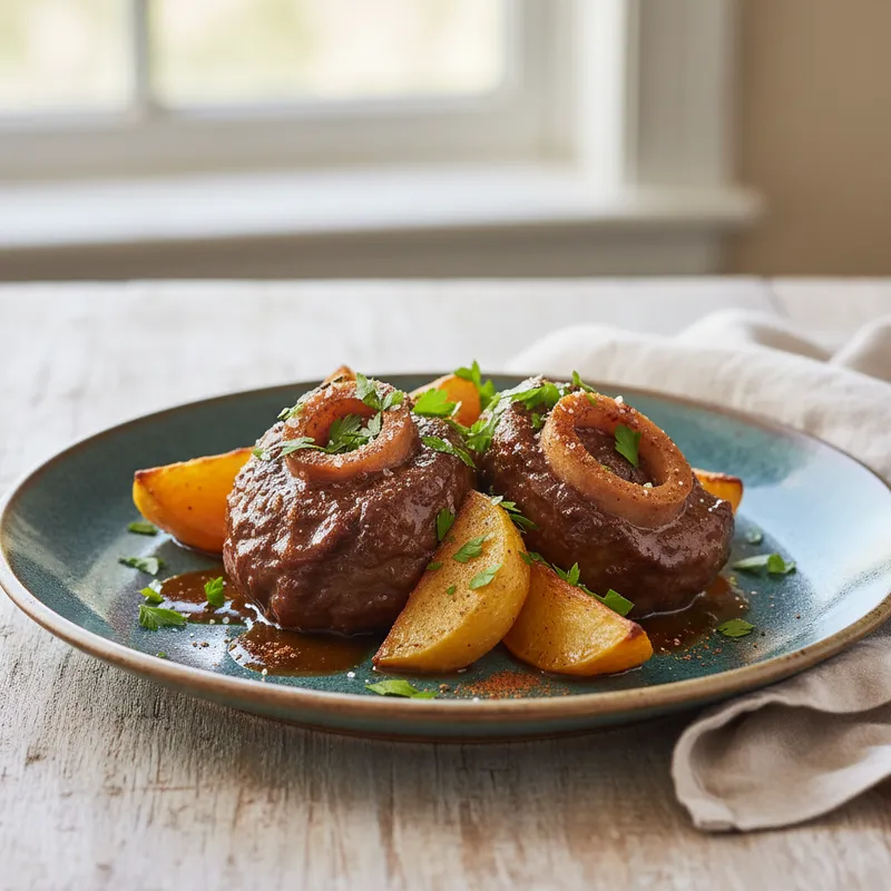 Slow Cooker Braised Beef With Turnips