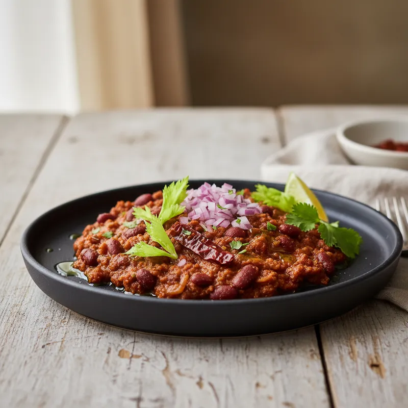 Smokey Chipotle Adzuki Bean Chilli