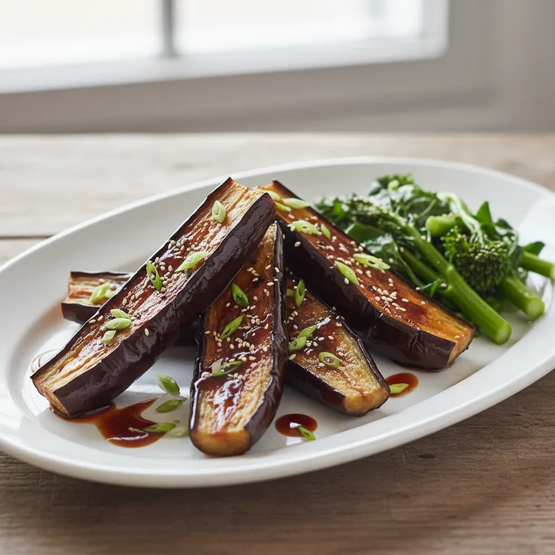 Smoky Aubergine “Ribs”