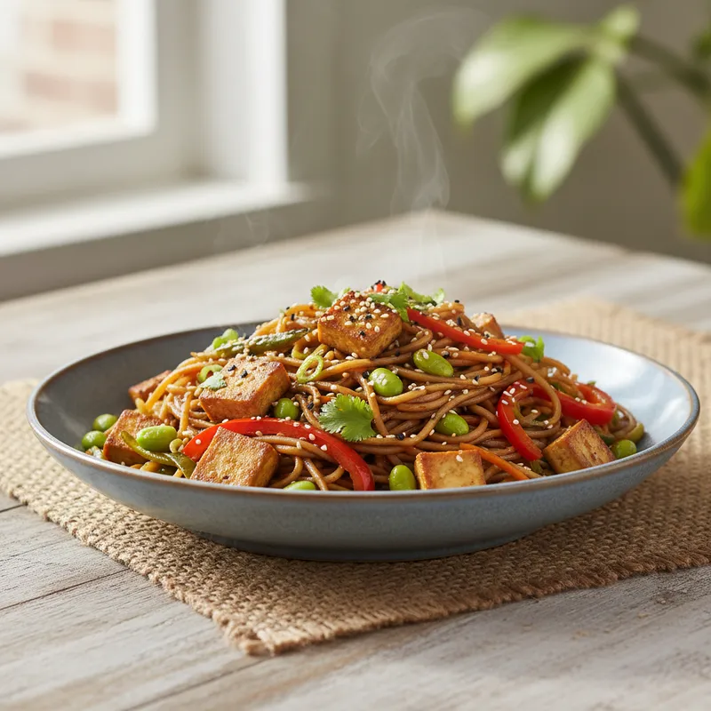 Soba Noodle Stir Fry