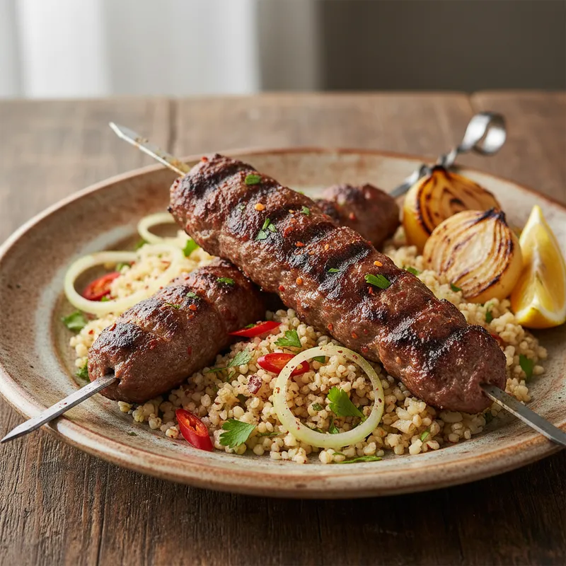 Spicy Beef Kebabs