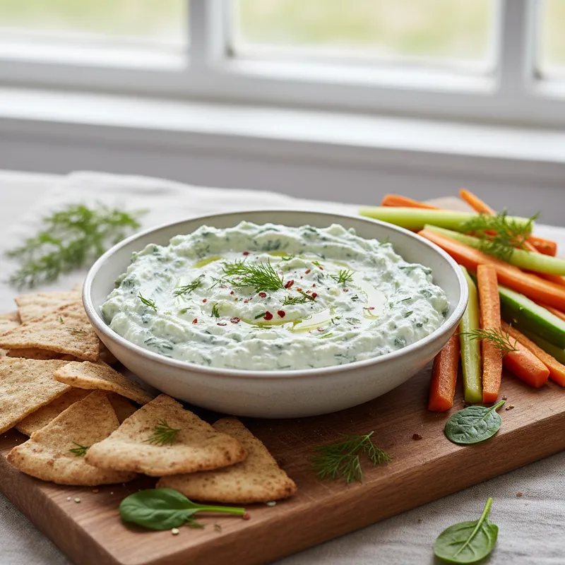 Spinach Yoghurt Dip