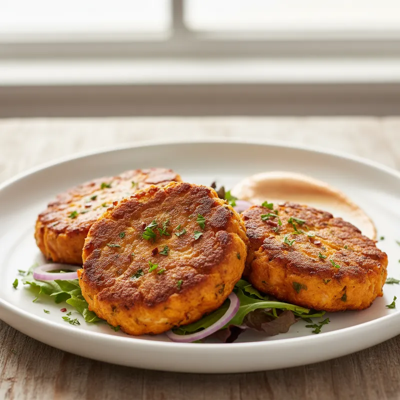 Sweet Potato And Chicken Patties