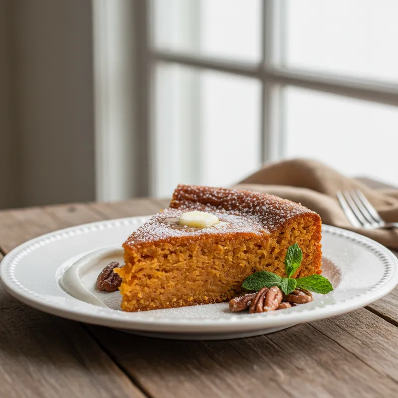 Sweet Potato Pudding Cake