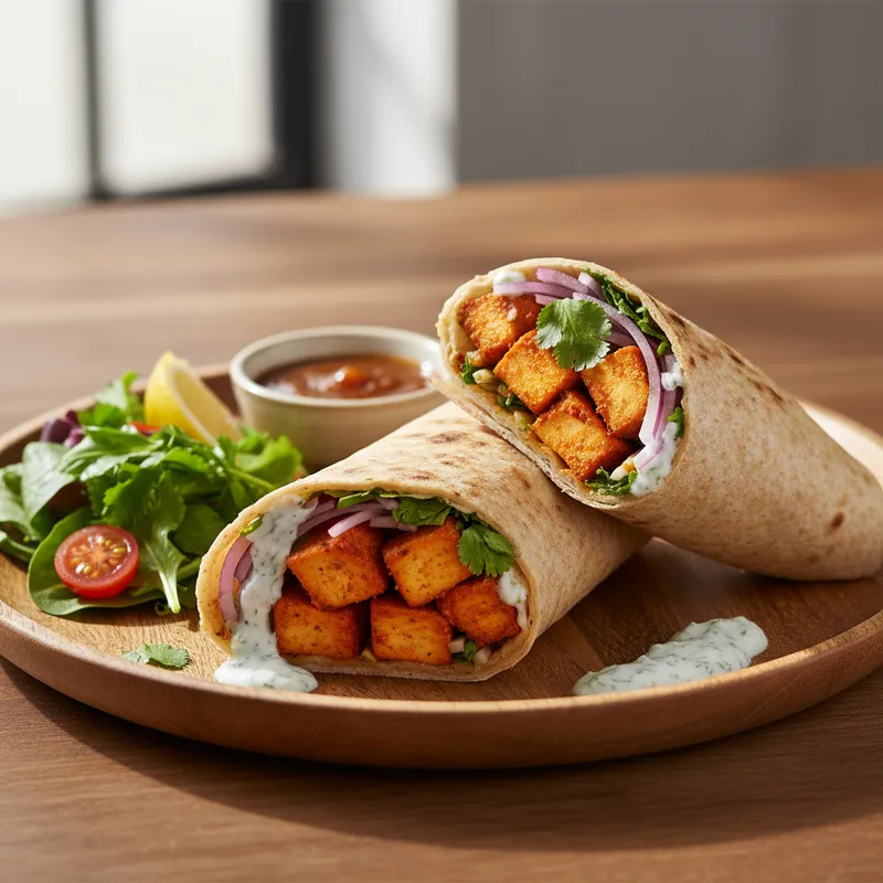 Tandoori Chicken Wrap