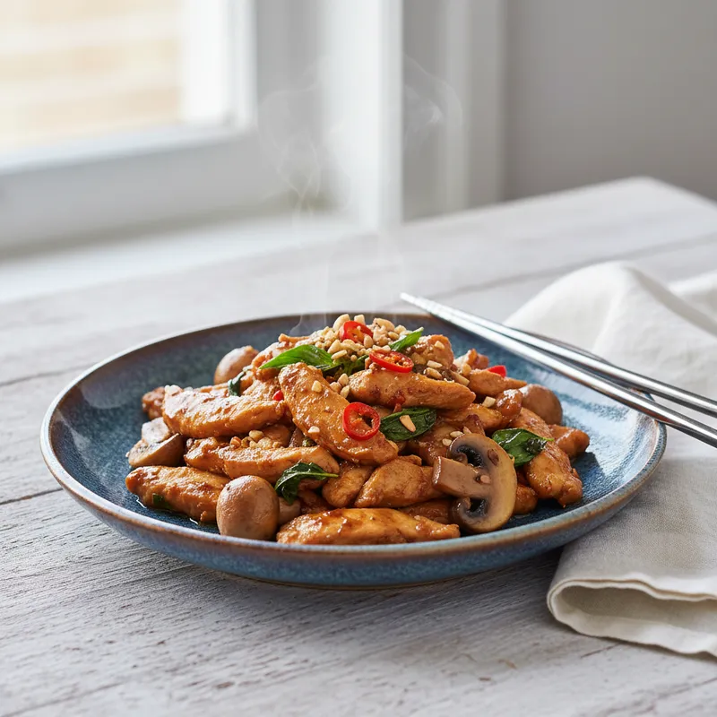 Thai Chicken And Basil Stir Fry