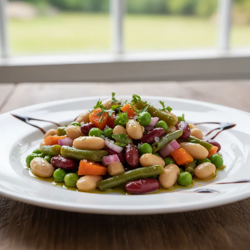 Three Bean And Pea Relish