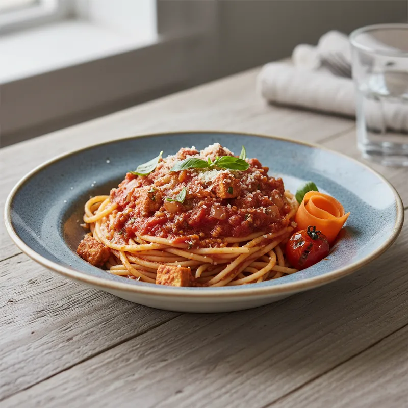 Tofu Bolognese