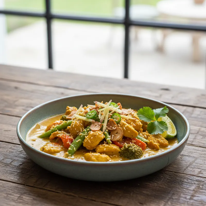 Tumeric And Coconut Curry