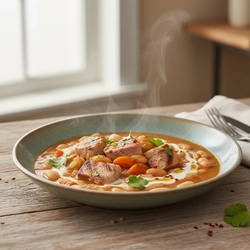 Tuna And Bean Hot Pot