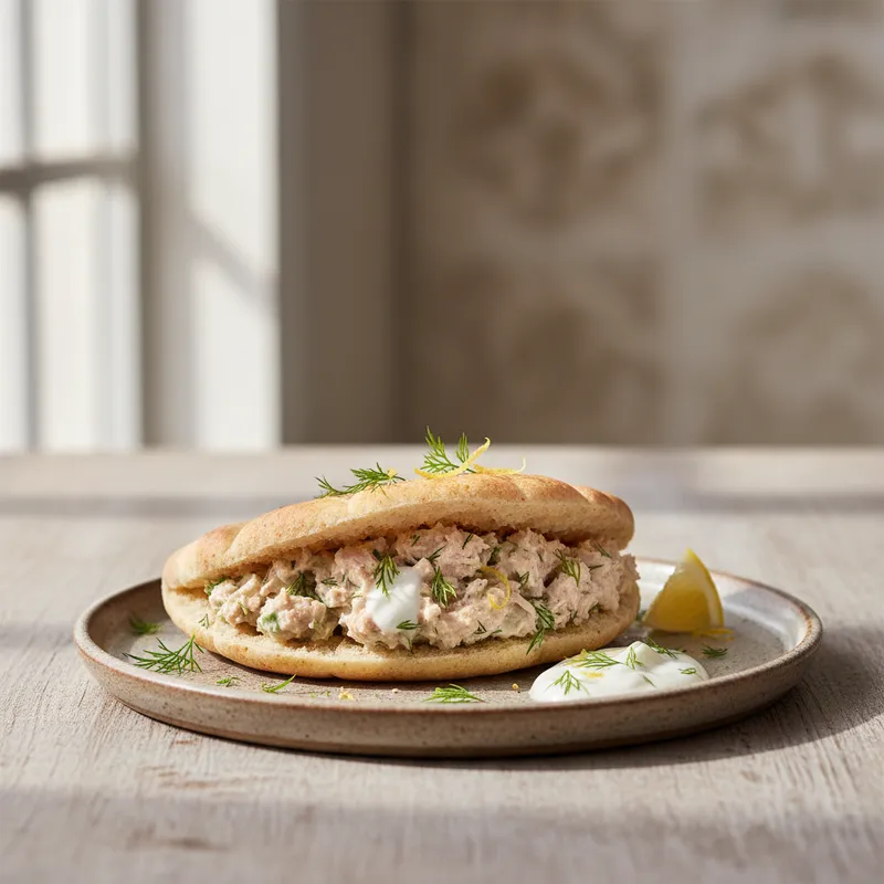 Tuna Pita Sandwich
