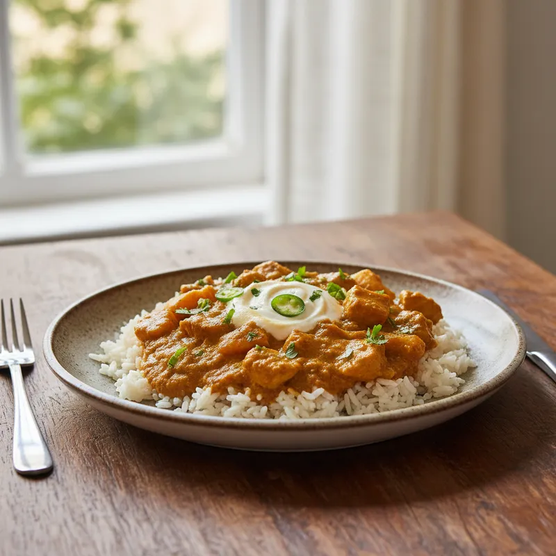 Turkey And Parsnip Curry