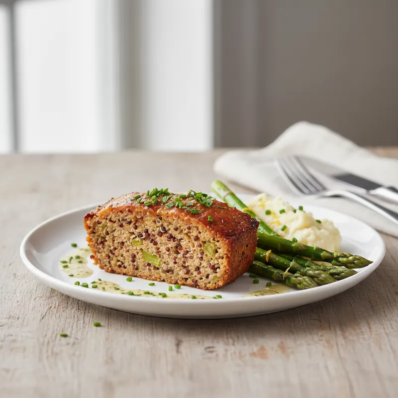 Turkey Quinoa Meatloaf