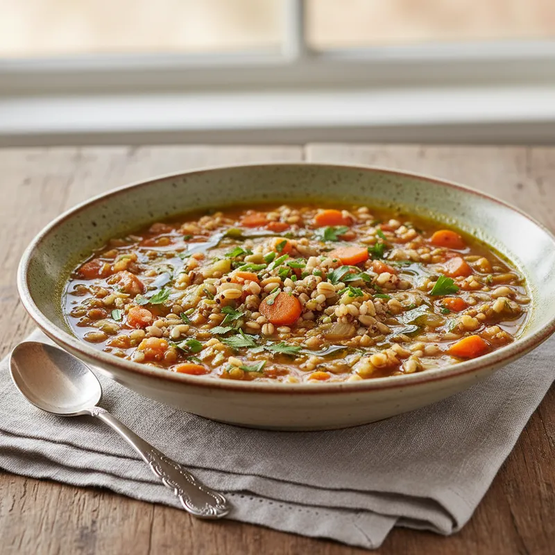 Veg And Grains Soup