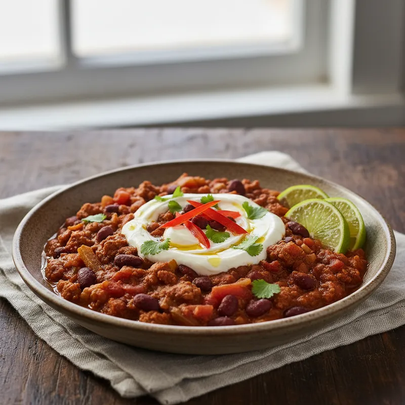 Vegan Jerk Chili