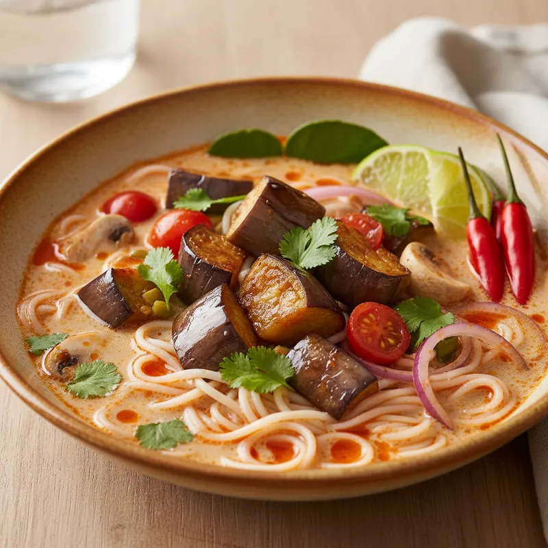 Vegetable Tom Yum Soup