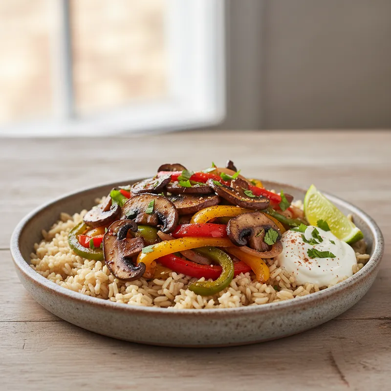 Vegetarian Fajita Bowl