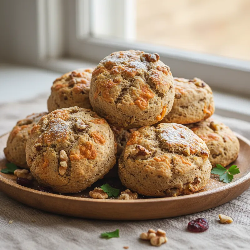 Walnut And Cheese Scones