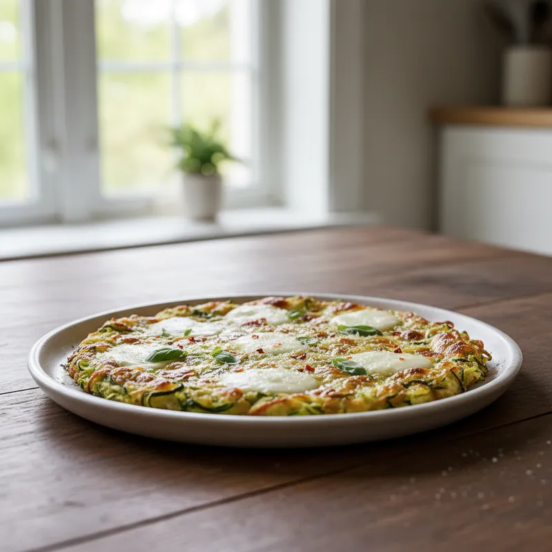 Zucchini Pizza